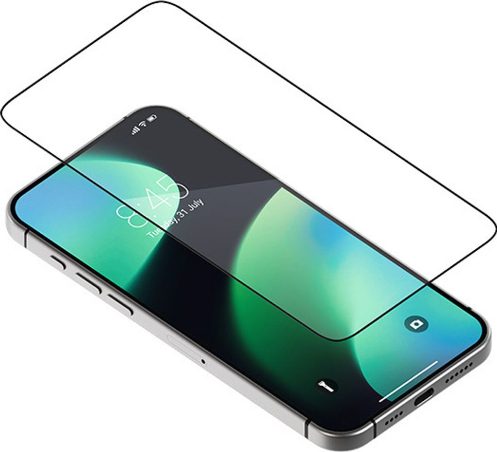 Allity PerFit Hartglas für iPhone 16 Pro Max einfache Montage