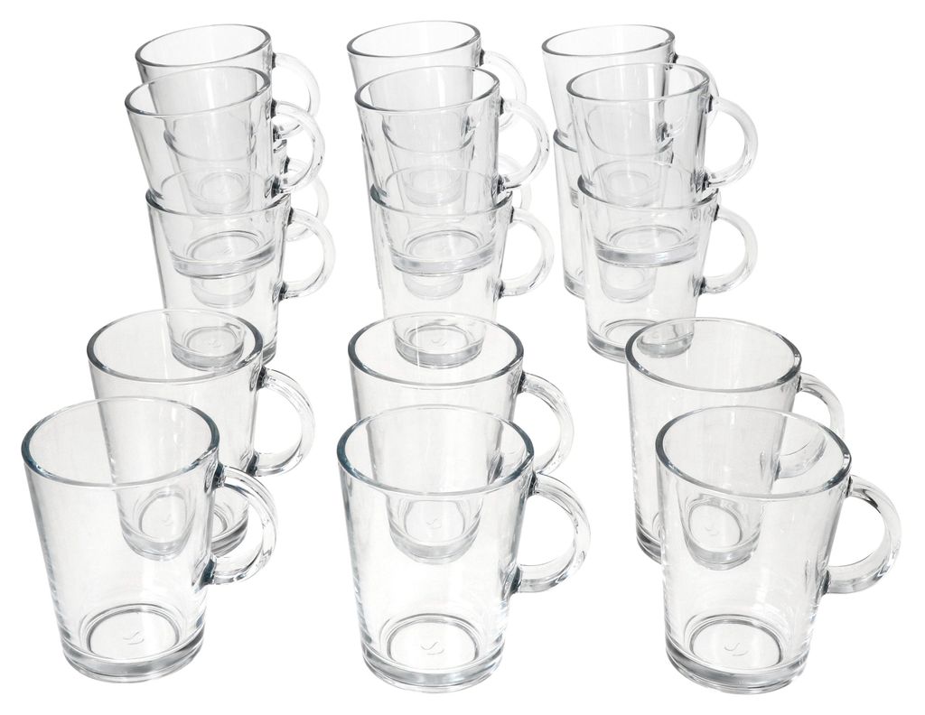 Ritzenhoff Coredo 18x Teegläser mit Henkel 250ml H10,5cm Produktbild 