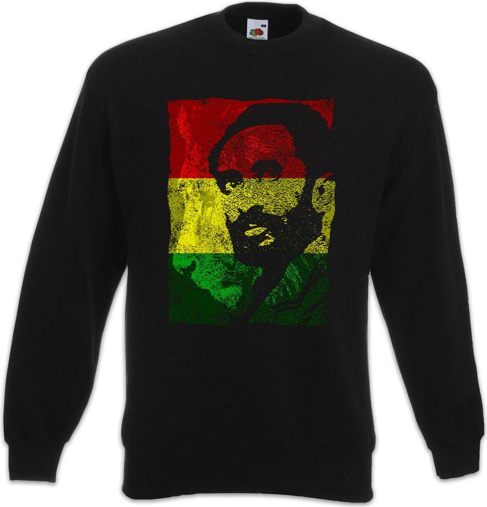 Urban Backwoods Haile Selassie Portrait III, Sweatshirt, Farbe: Schwarz, Größe: S