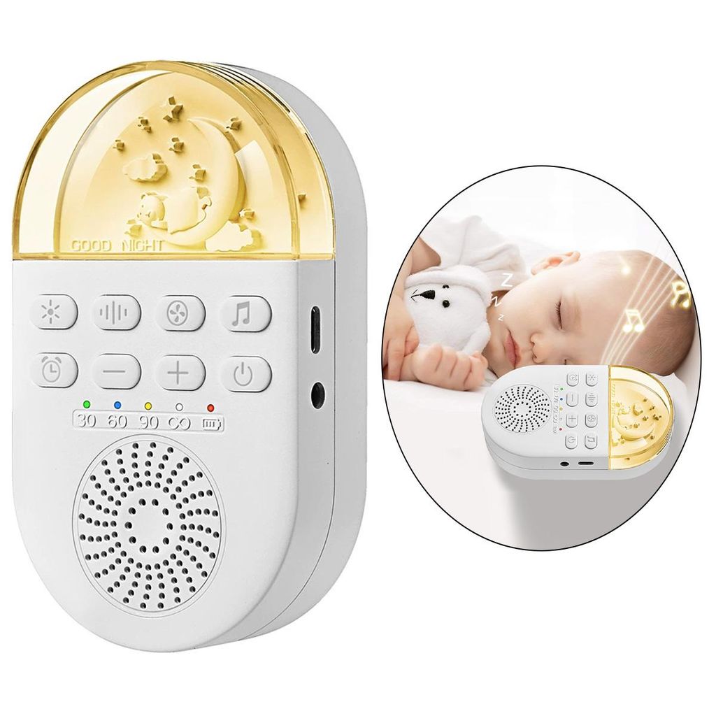 Weißes Rauschen Schlafhilfe Baby Einschlafhilfe mit Produktbild 
