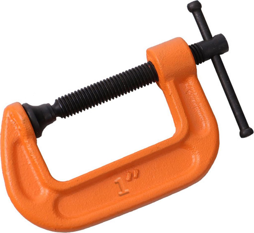 1 Zoll G Klima Einstellen Sie die Heavy Duty Soft Jaw Pad C-Clamp für Holzarbeiten