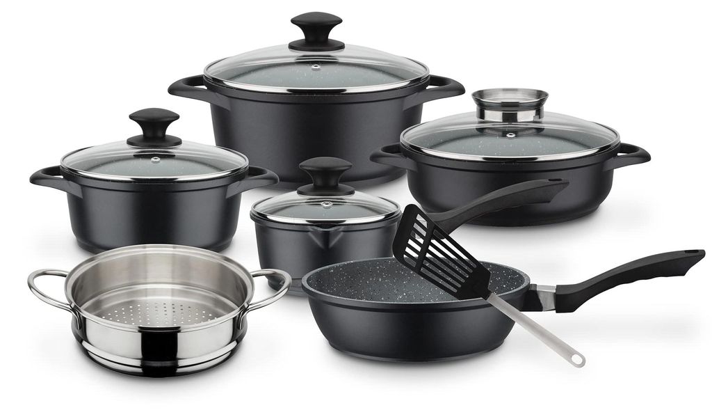 GSW Kochtopfset Gourmet Granit 10teilig, Induktion Produktbild 