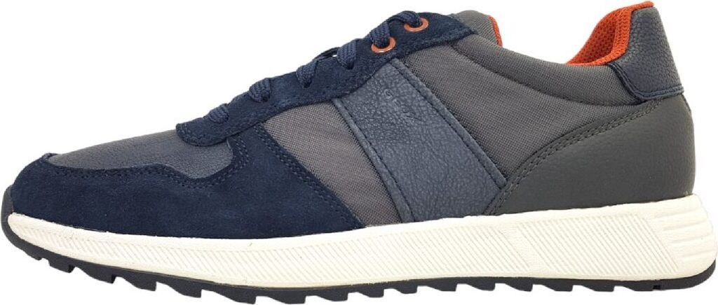 Geox U Molveno A Herren Schnürung Wildleder Nylon Turnschuhe Antracite – 11 UK - 46 EU - 12,5 US / Anthrazit