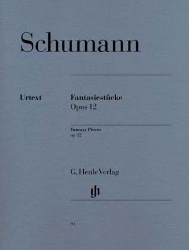 Fantasiestücke op. 12 (mit Anhang: WoO 28) Image du produit 