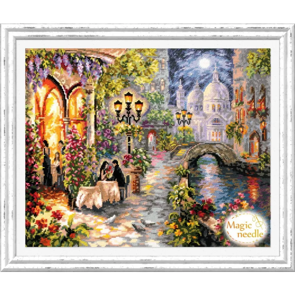 Point de Croix Magic Needle : Kit Complet Haute Précision 40x32cm - 2