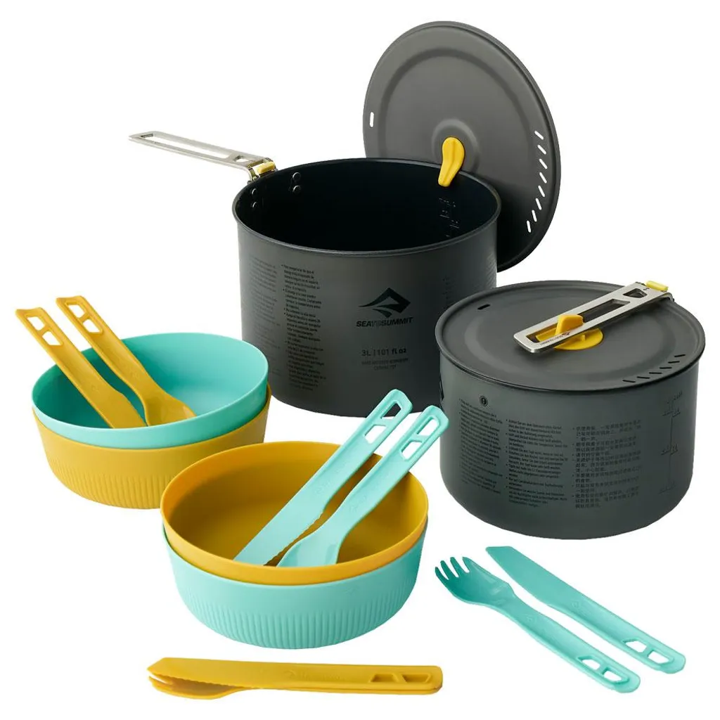 Batterie de cuisine ultra-légère Sea to Summit Frontier UL 14 pièces