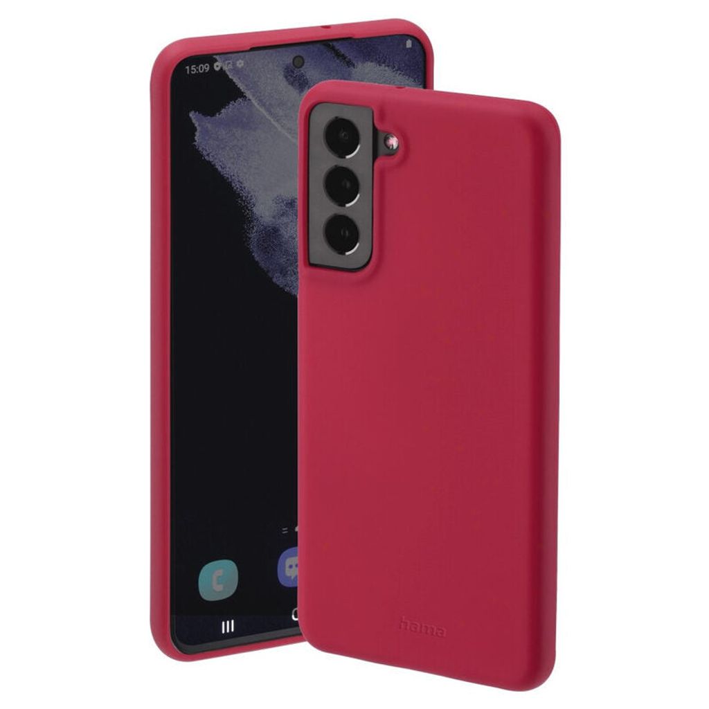 Hama Cover Finest Feel S22+ 5G rt (rot)