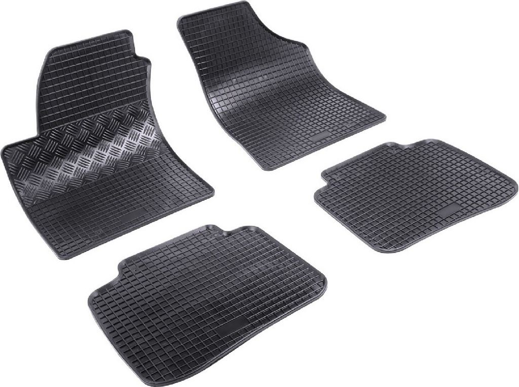 Z542952 Voll-Gummifußmatten passend für Kia Cerato LD Limousine Stufenheck 4türer 2004-2008
