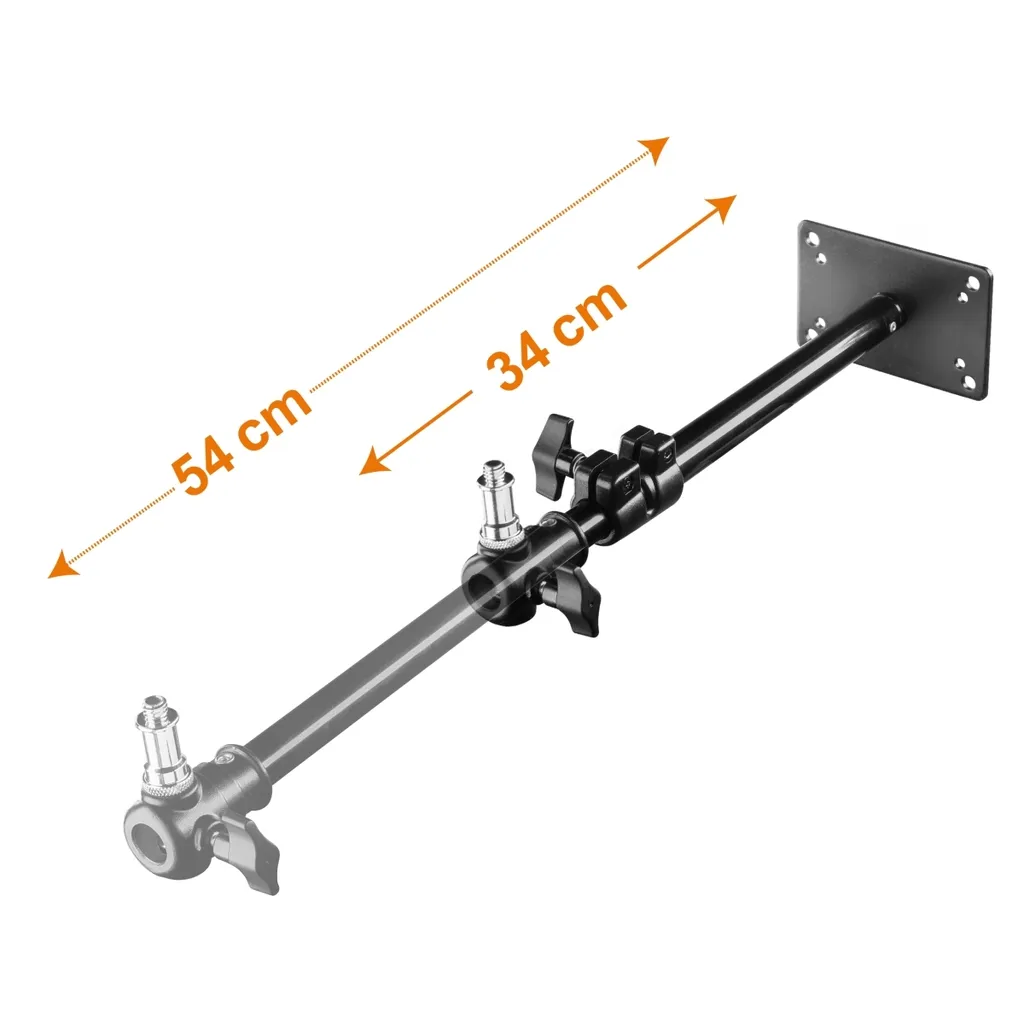 Support Mural Walimex Haute Résistance - Capacité 6kg pour Flash Pro - 11