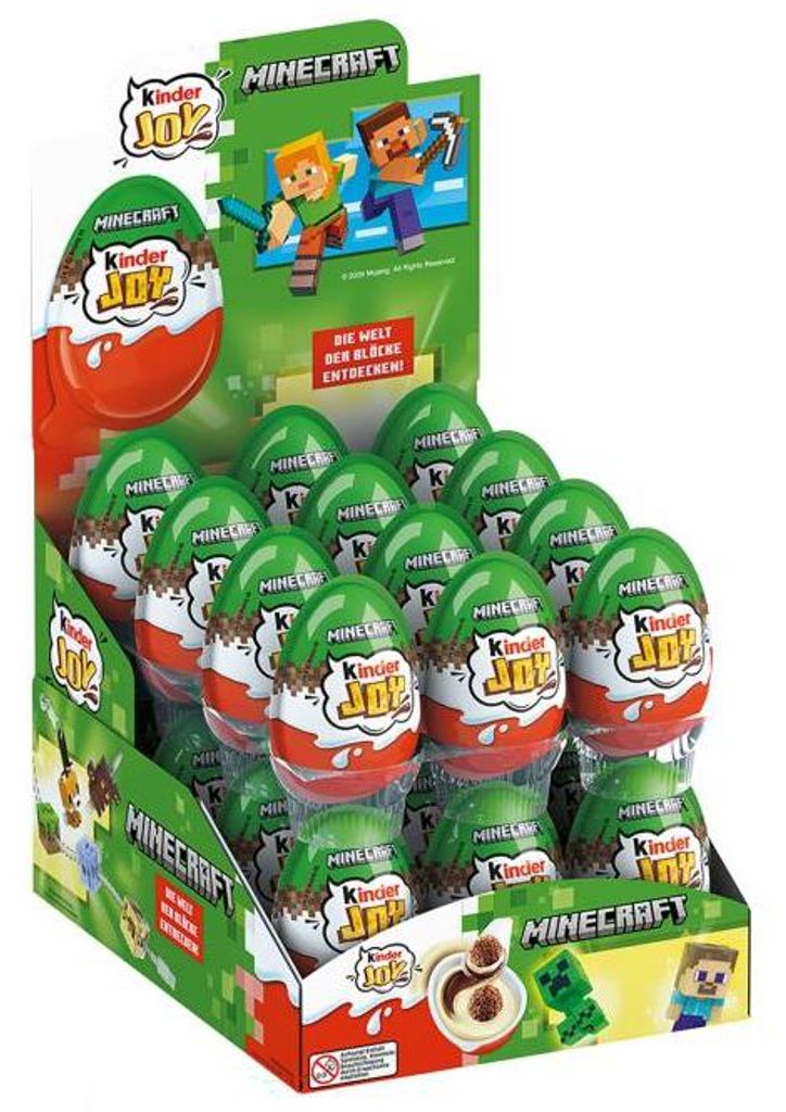 kinder JOY 'Minecraft' 24er Produktbild 
