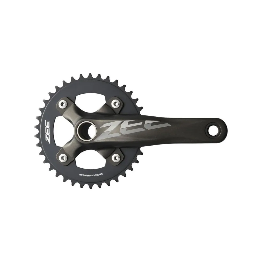 Pédalier Shimano ZEE FC-M640 165mm : Plus d'Impacts au sol en VTT DH