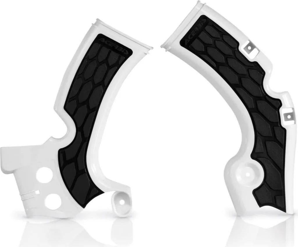 ACERBIS X-Grip Blanc/Noir Protecteur de cadre pour KAWASAKI KX 450 F