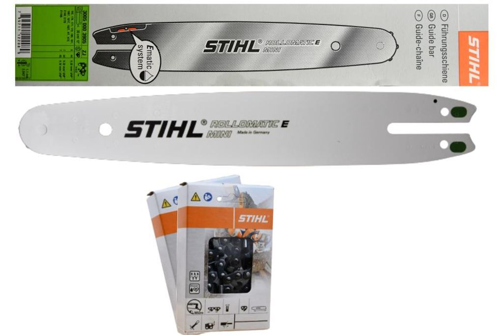 STIHL Führungsschiene Rollomatic E 25cm 1/4'P 1,1mm Produktbild 