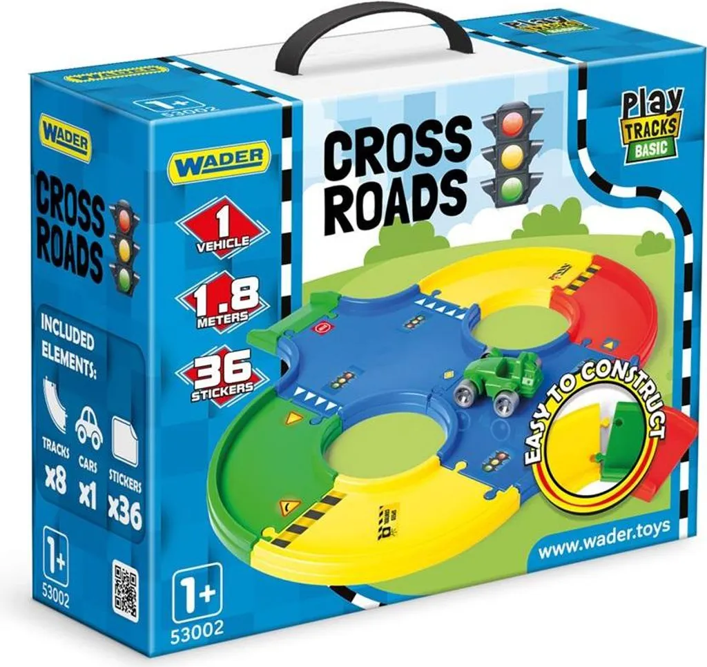 Circuit de Jeux Play Tracks Basic Carrefour Idéal pour l'Éveil des Petits
