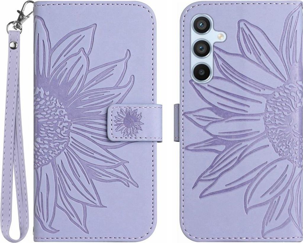 Samsung Galaxy A17 Hülle - Coverup Sonnenblume Klapphülle Produktbild 