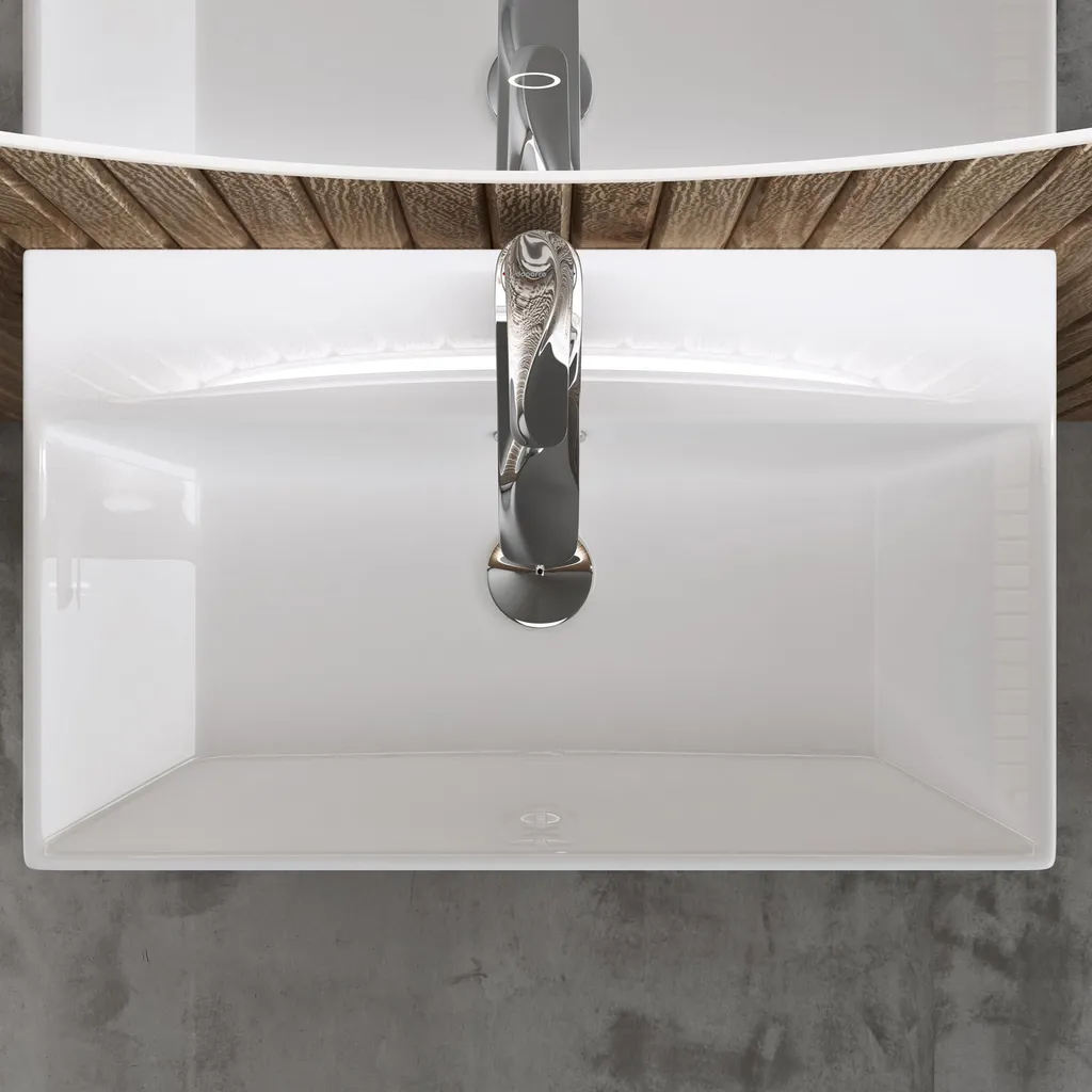 Lavabo Moderno doporro 60cm Brüssel206 | Design Sospeso Ceramica Top