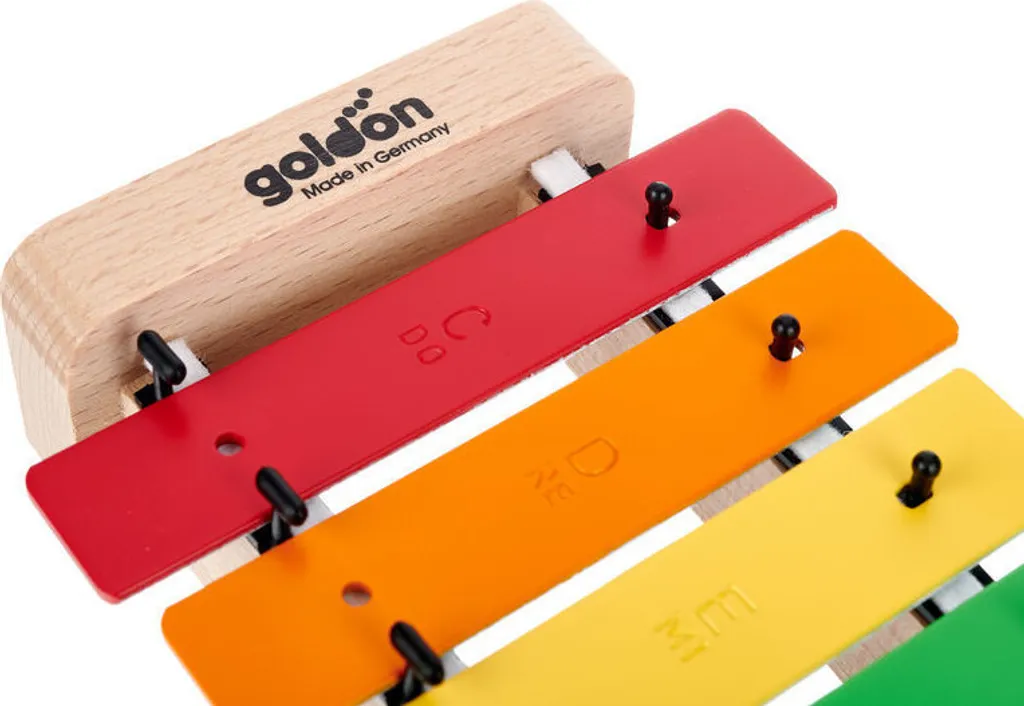 Xylophone métal soprano Goldon 11 notes pour école et maison - 7
