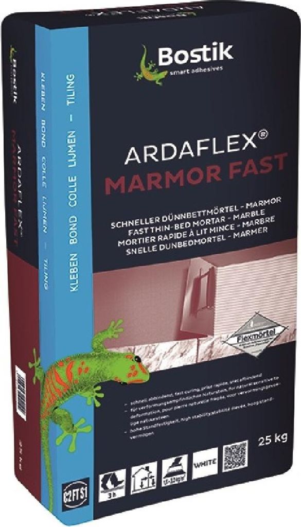 Bostik Ardaflex Marmor Fast Flex Natursteinkleber Marmor Dünnbettmörtel 25 kg Sack