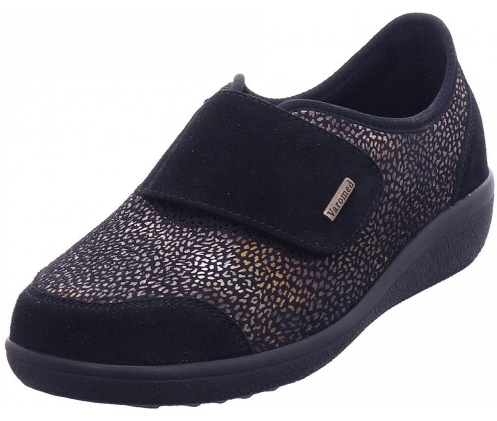 Varomed freemont Slipper schwarz in Gr. 36.5