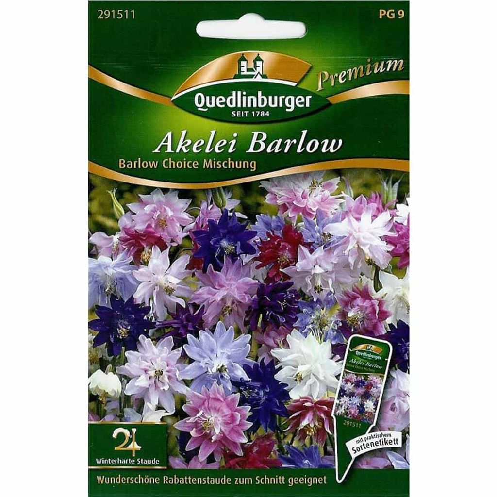 Quedlinburger Columbine Barlow Choice Mix - Semi di fiori Immagine del prodotto 