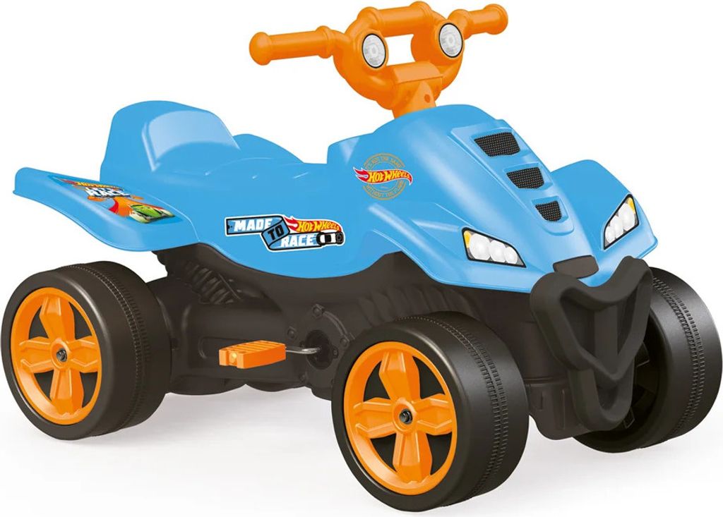 Dětská šlapací čtyřkolka modrá Hot Wheels Obrázek produktu 