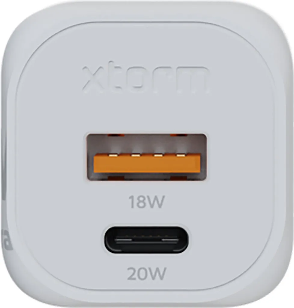Chargeur Mural 20W GaN2 Ultra Xtorm Blanc - Technologie de Charge Rapide - 5