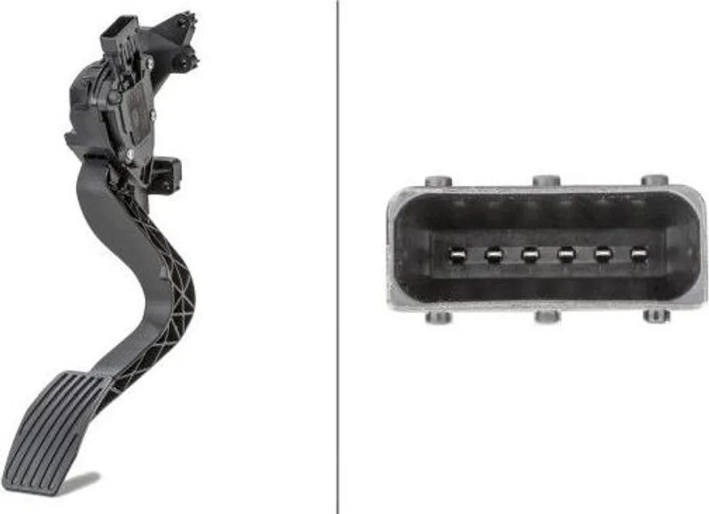 Capteur de Pédale Accélérateur pour Réparation Fiat Doblo et Fiorino
