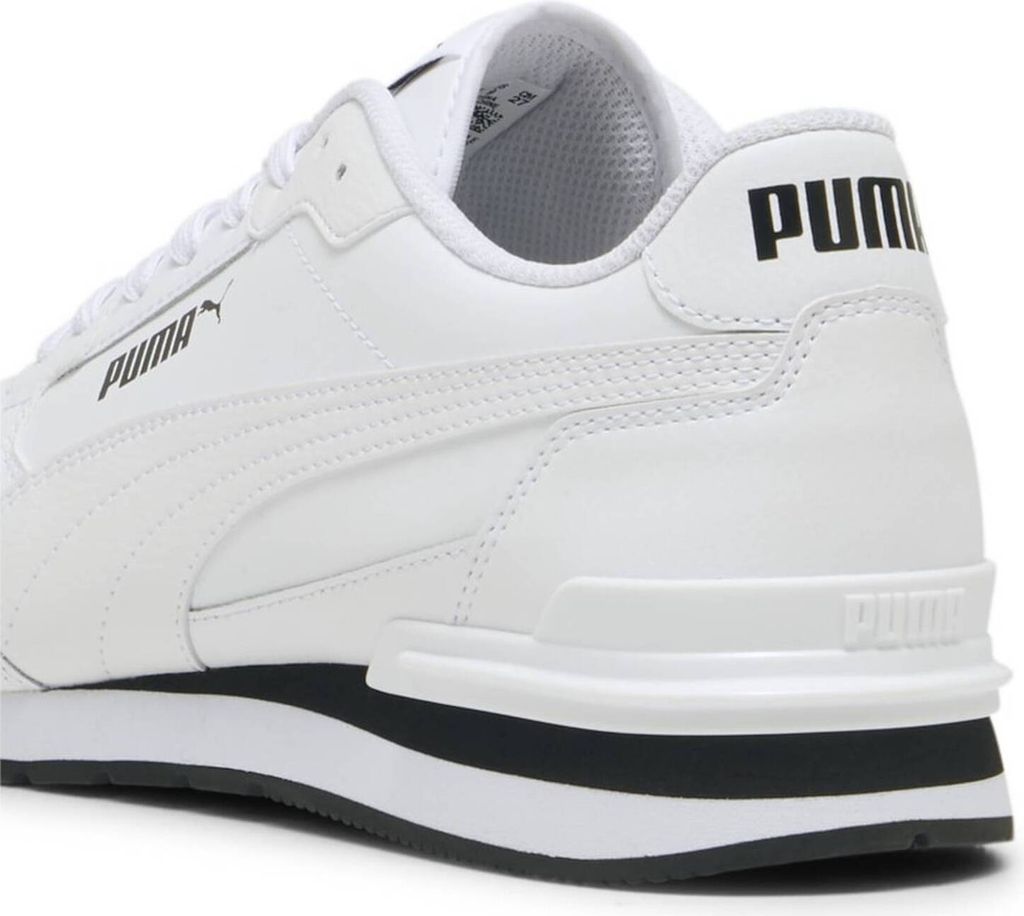 Puma Uni Sneaker ST Runner v4 L - 399068, Farbe:weiß/schwarz, Herren Schuhe:38.5