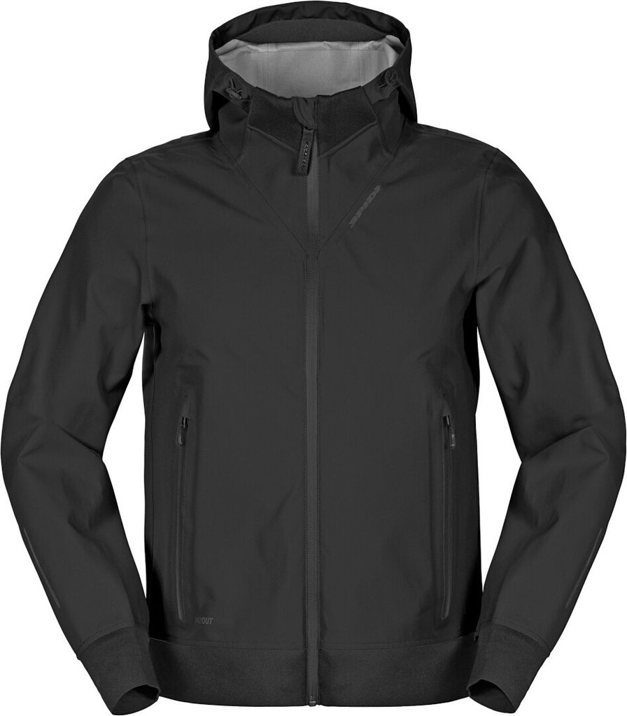 Spidi Hoodie Shell Funktionsjacke, schwarz, 2XL