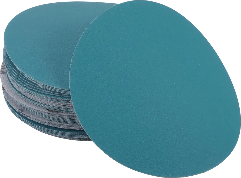 50 Disques de Ponçage 180mm Grain 180 en Zircone pour Bois et Auto