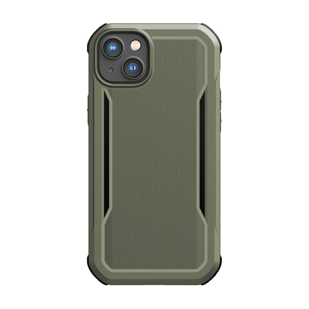 Raptic X-Doria Fort Case iPhone 14 Plus mit MagSafe Panzerhülle grün