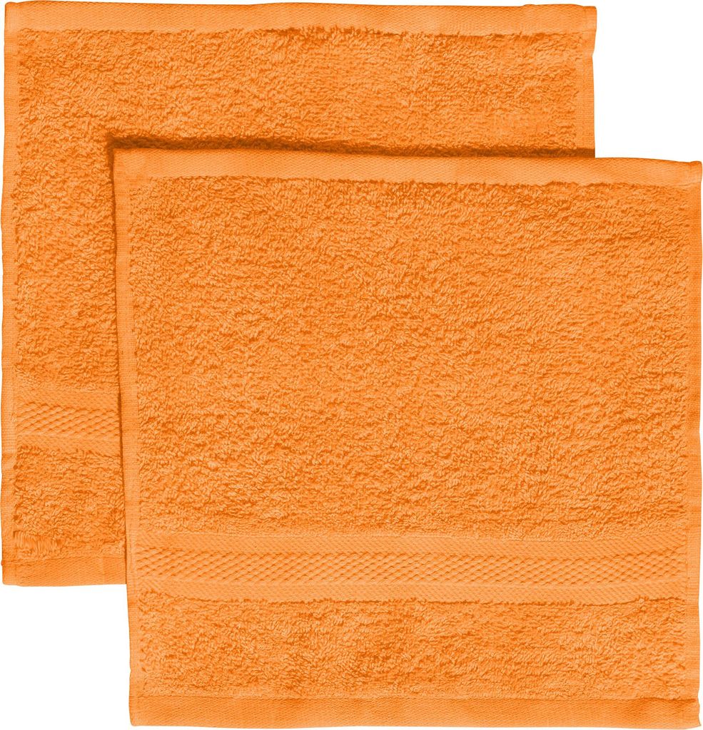 REDBEST Seiftuch Chicago" 2er-Pack orange 30x30 cm"