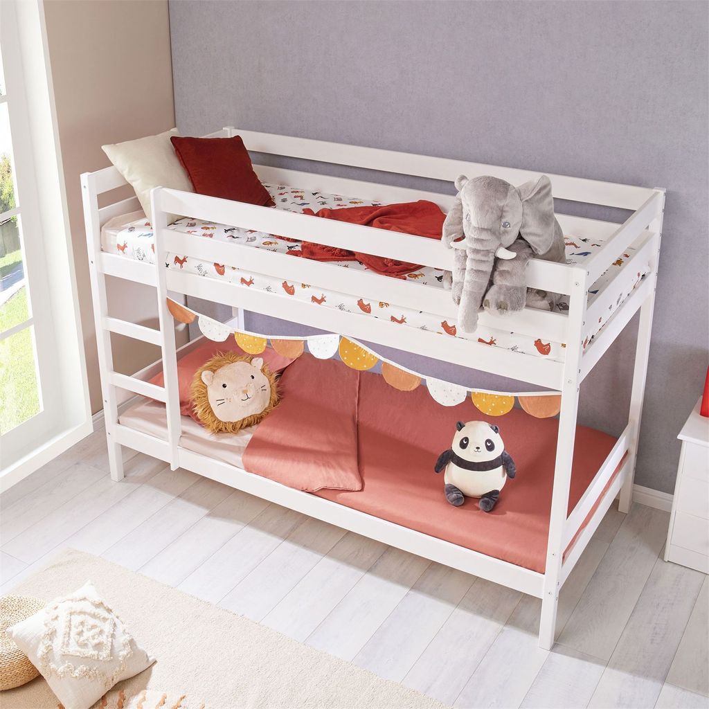 Etagenbett Doppelstockbett FELIX für Kinder Hochbett Produktbild 3