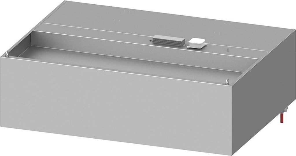 Wandhaube "Basic Line", Kastenform 1400 mm x 1200 mm mit Flammschutzfilter Typ B