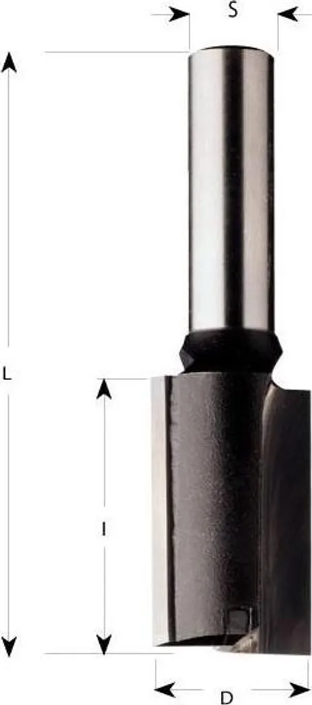 Fresa per Legno CMT Gambo 8mm - Scanalature e Fori Senza Errori