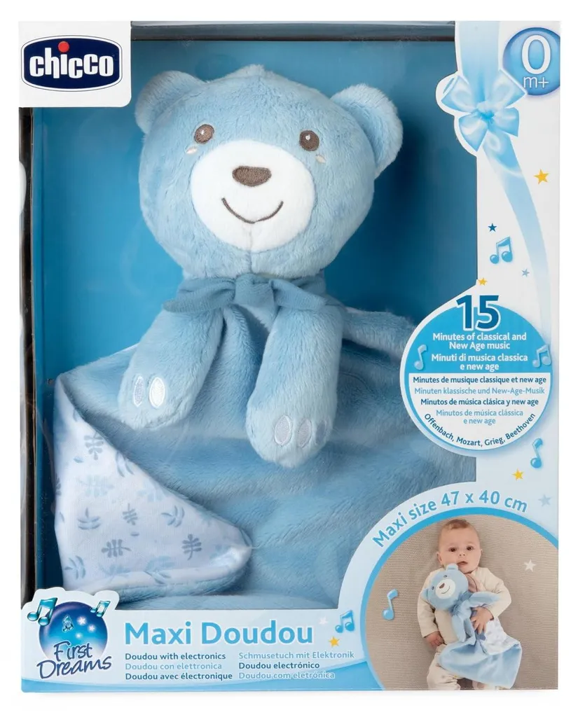Chicco Maxi Dou Dou pour Sommeil Bébé - Cadeau de Naissance Mixte Idéal