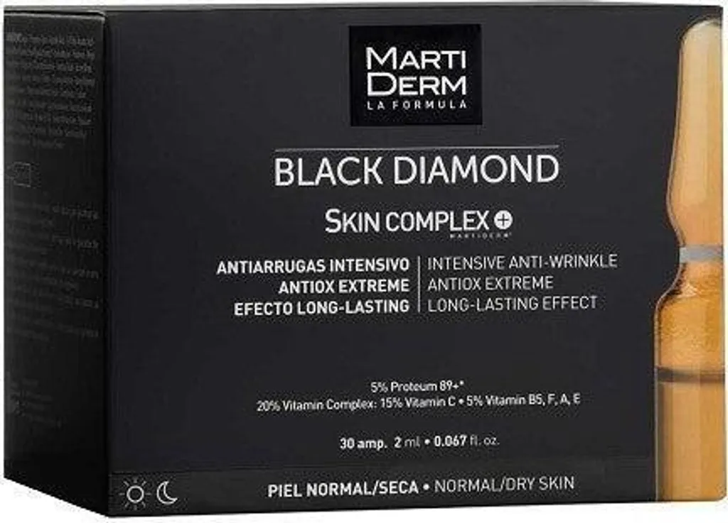 MartiDerm Black Diamond Skin Complex Ampoules 30 x 2ml - Soin Anti-Âge
