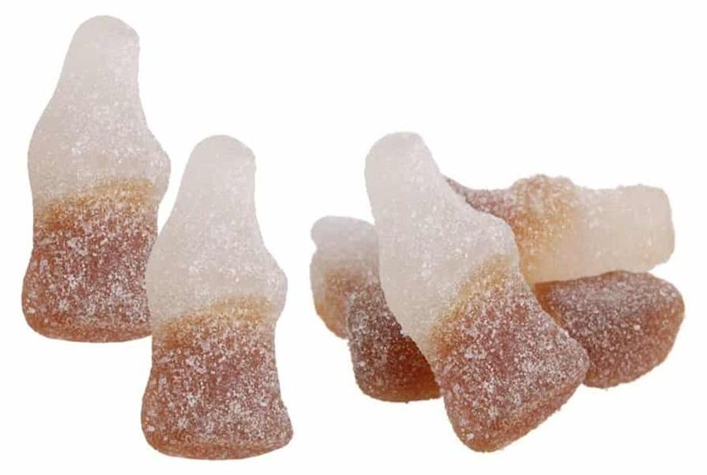 Haribo Zure Super Colaflesjes - 150 stuks Productafbeelding 