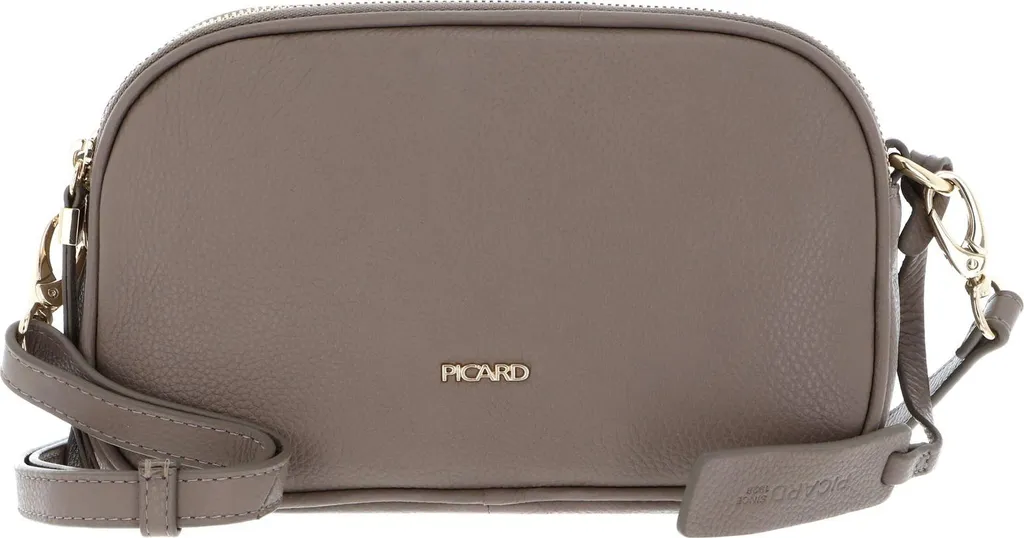 Regala Picard Java Borsa Tracolla | Pelle Grigio Talpa Qualità