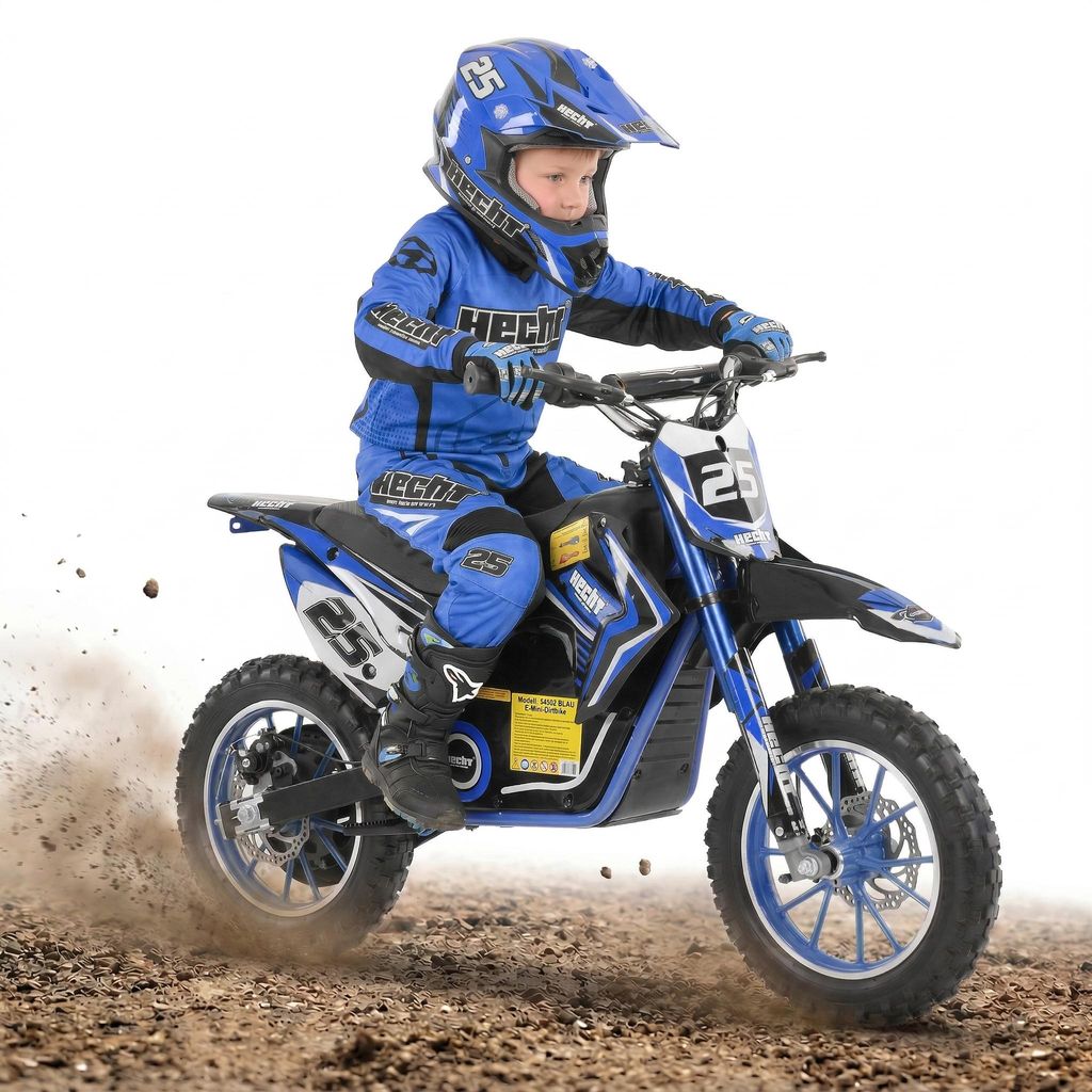 HECHT 54502 Elektro Pocketbike | Blau | bis 25km/h | 500W | Produktbild 