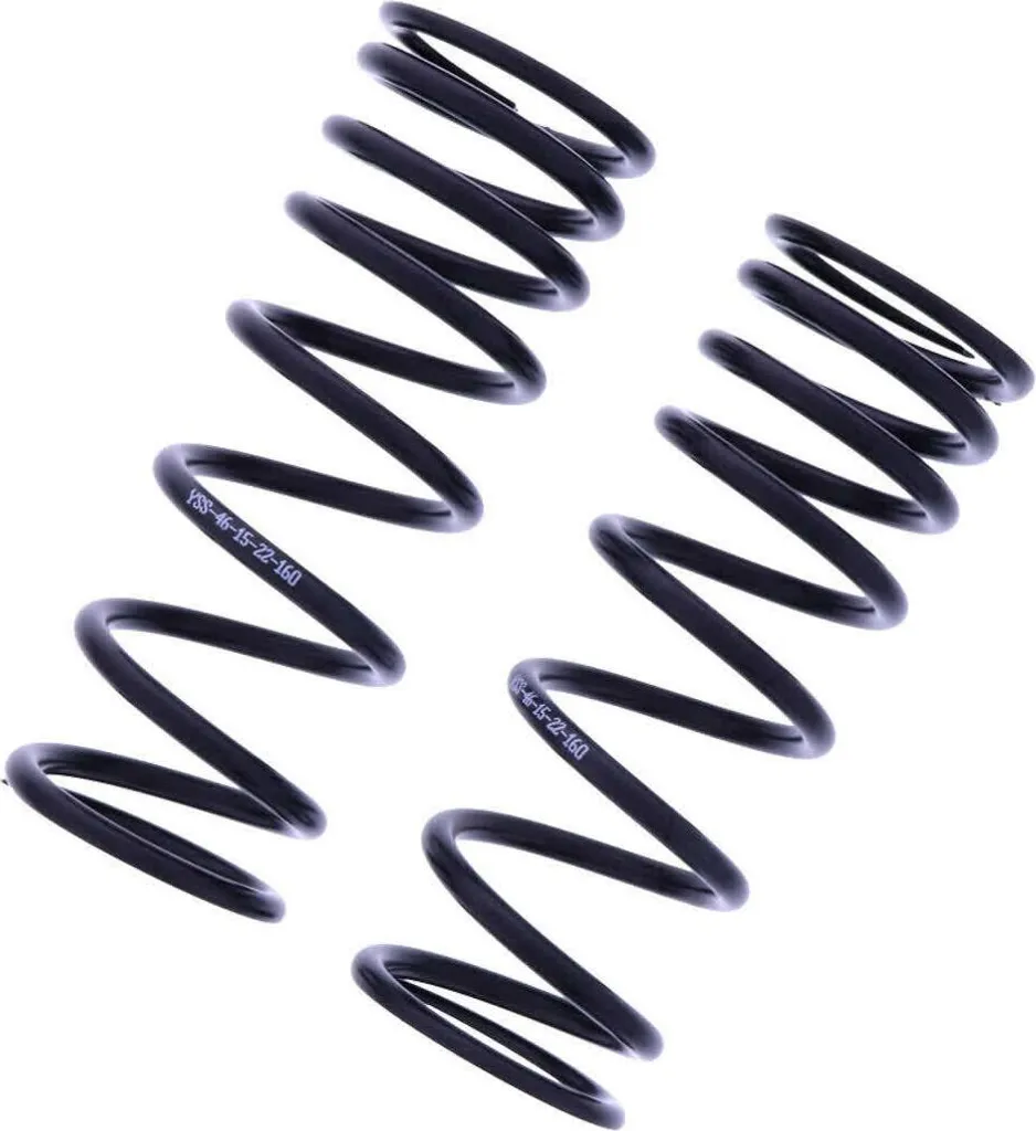 Ressorts Amortisseurs YSS Noir 46-15-22-160 en Acier Haute Densité