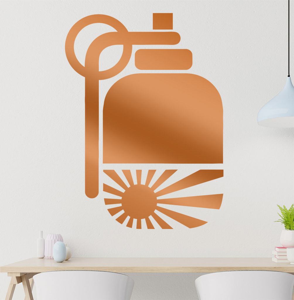 Japan Nitro boosted Wandtattoo in 6 Größen - Wandaufkleber Wall Sticker - Dekoration, Küche, Wohnzimmer, Schlafzimmer, Badezimmer