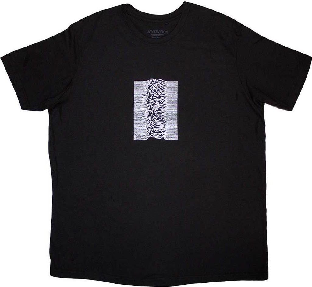 Joy Division - "Lone Pulsar" T-Shirt für Herren/Damen Uni RO11774 (L) (Schwarz)