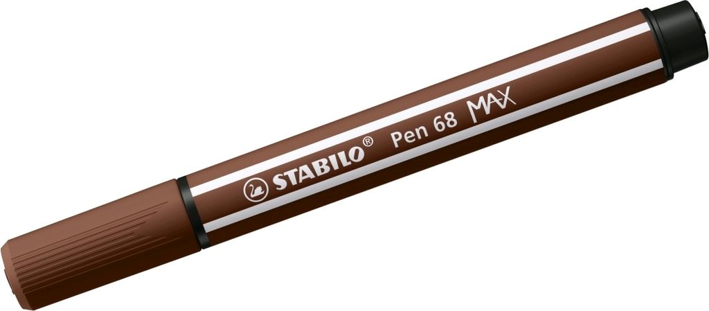 Stabilo - Filz -Tip Pen 68/45 Max Brown | 5 Stücke