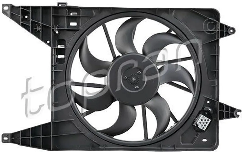 TOPRAN 701 780 Ventilateur de radiateur pour Logan et Sandero OE 6001550562