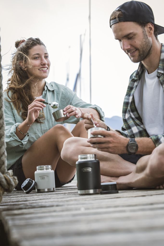 Leifheit Thermobeker Flip 600 ml, koffiebeker 100% lekvrij, praktisch te openen met één hand