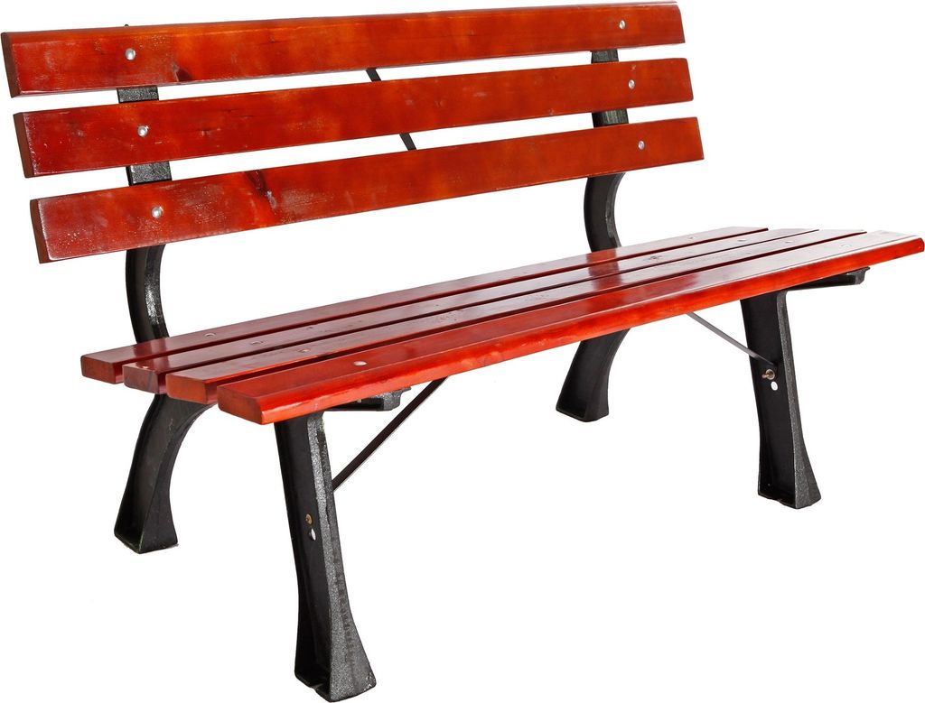 Linder Exclusiv Gartenbank 3-Sitzer Parkbank bis 240 Kg Produktbild 