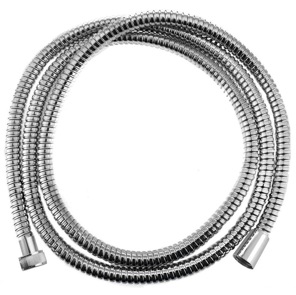Manguera de ducha Aqualine FLEX de metal, 200 cm, cromada Imagen del producto 