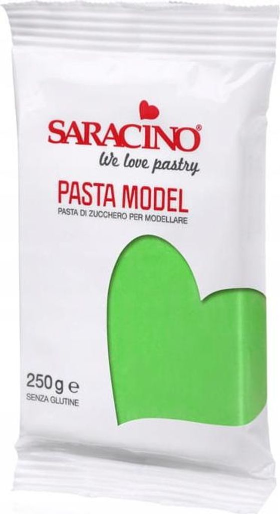 BRIGHT GREEN Modellierpaste 250g SARACINO Produktbild 