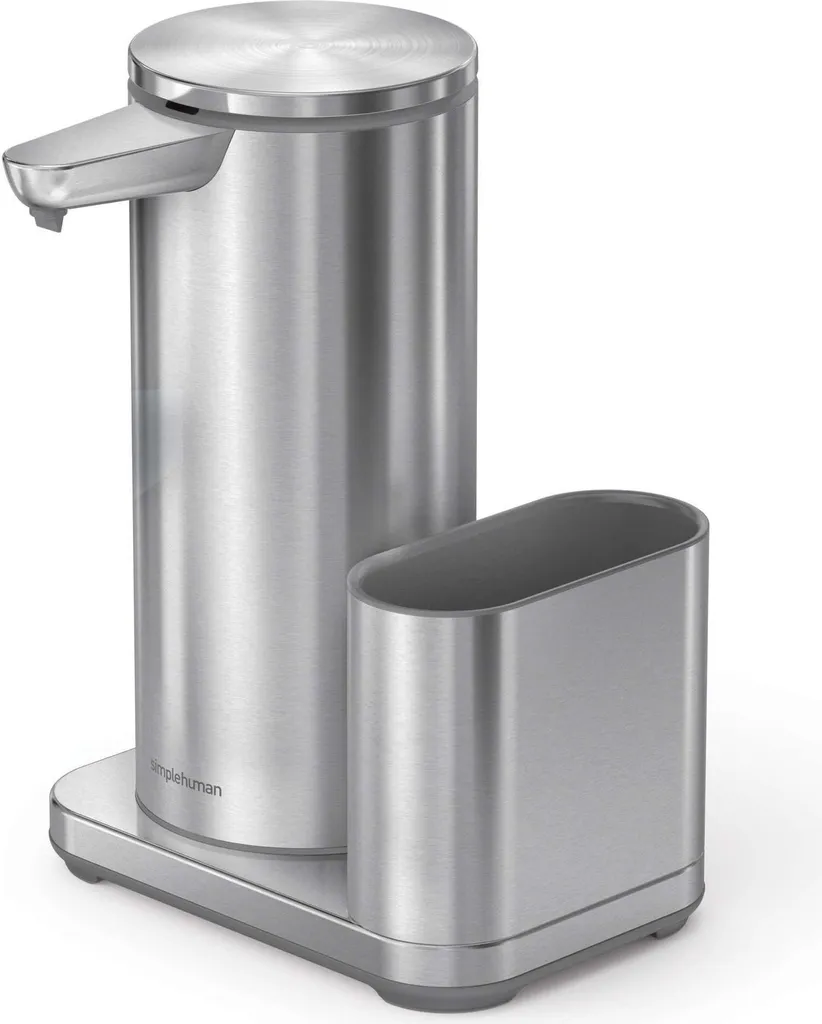 Distributeur de savon 414 ml avec capteur infrarouge et chargeur sans fil